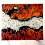 S857A River Red Gum Side Table