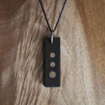 S4033-014 Ebony and Mountain Ash Amulet - Image 2