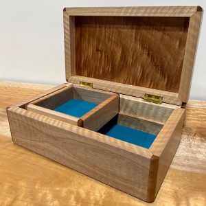 Designer Queensland Maple Silkwood Keepsake Box