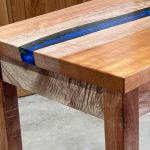 S861 Queensland Maple Silkwood Console Table