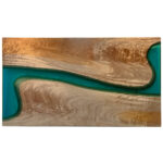 637 Queensland Maple Silkwood Timber Art