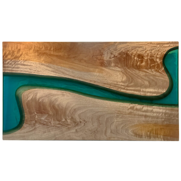 637 Queensland Maple Silkwood Timber Art - Image 2