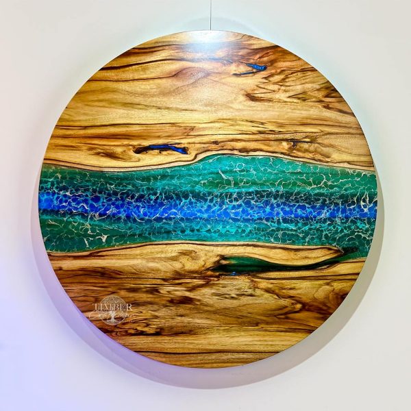 S638 "Tidal Flow" Timber Art - Image 2
